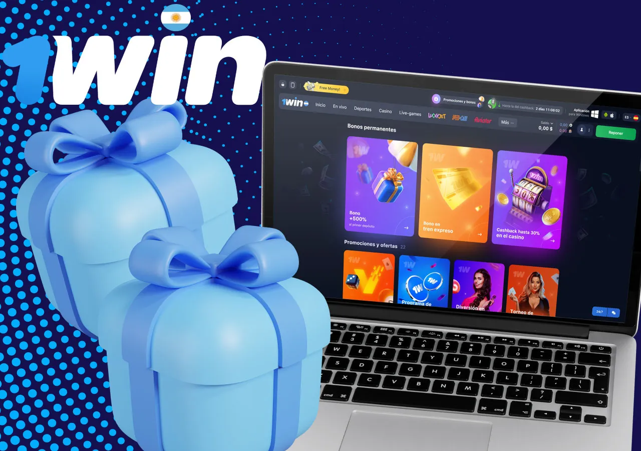 Programa de bonificación de la casa de apuestas 1Win