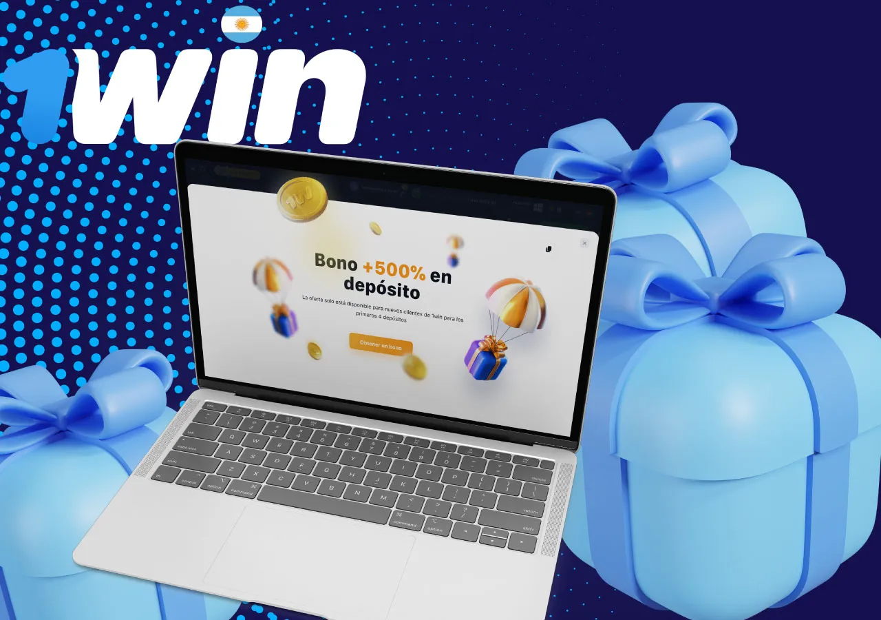 Bono de bienvenida del 500% en la casa de apuestas 1Win