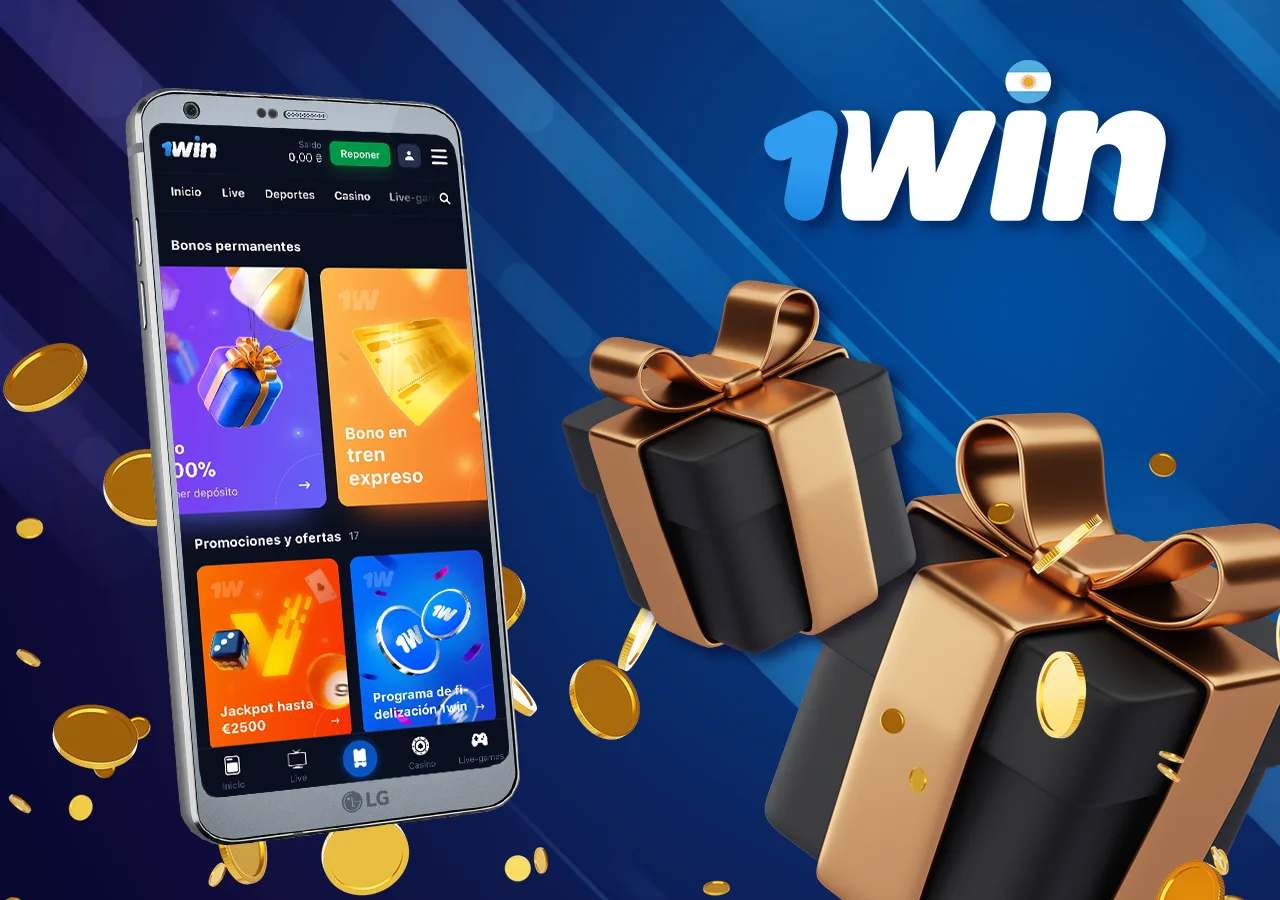 Promociones de bonificación en la aplicación 1Win