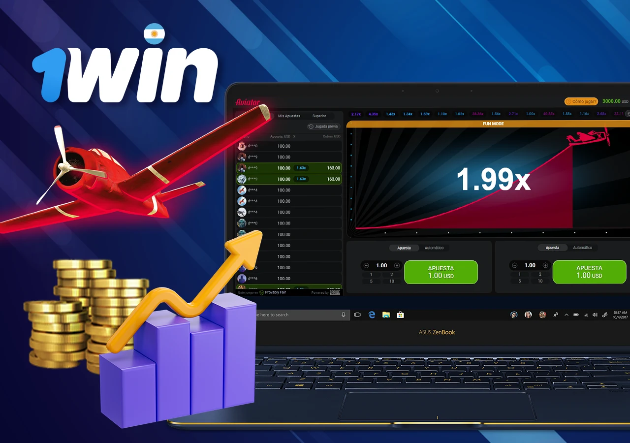 Cuanto más alto suba el avión, mayor será el multiplicador de las ganancias