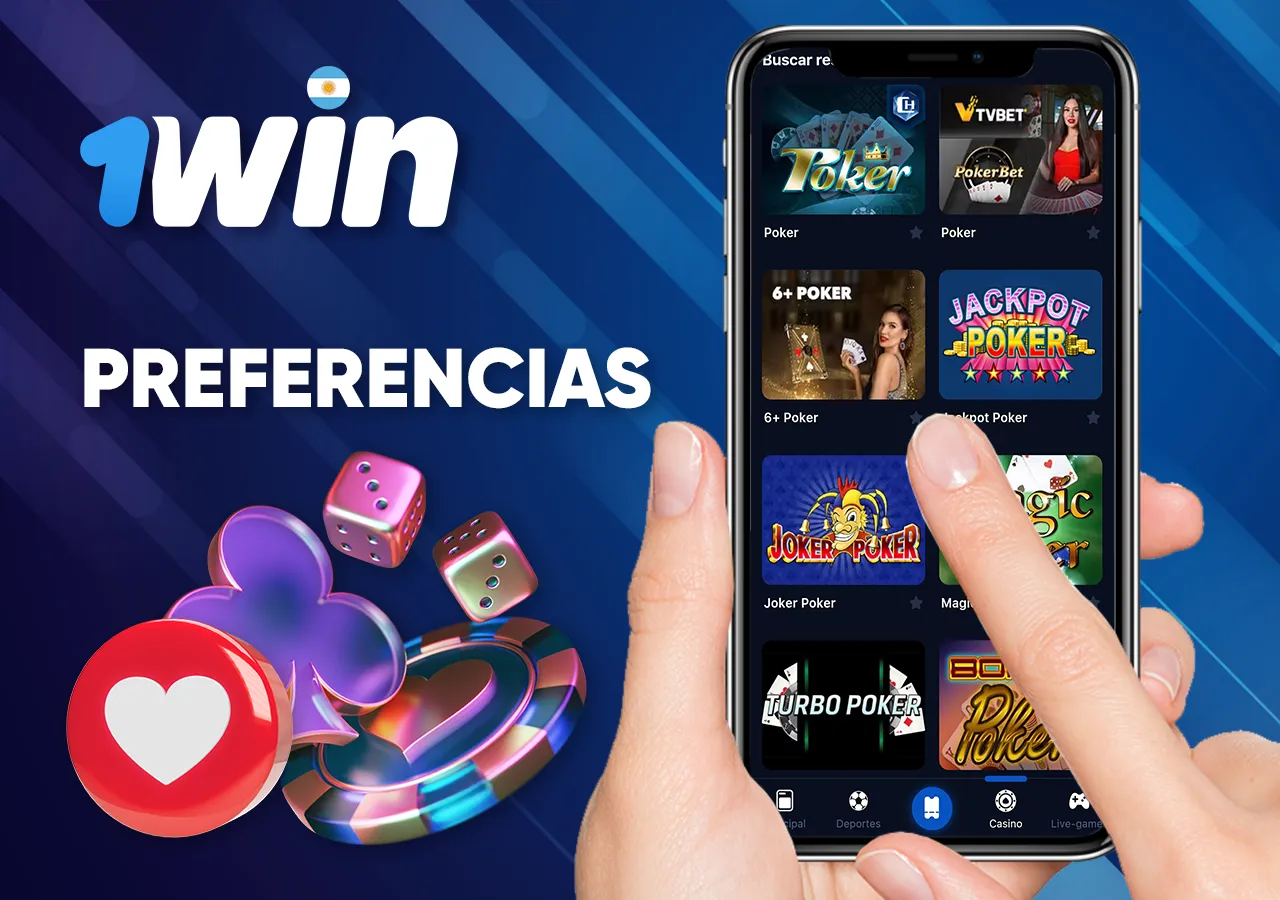 Resumen de las ventajas de jugar al póquer con 1Win