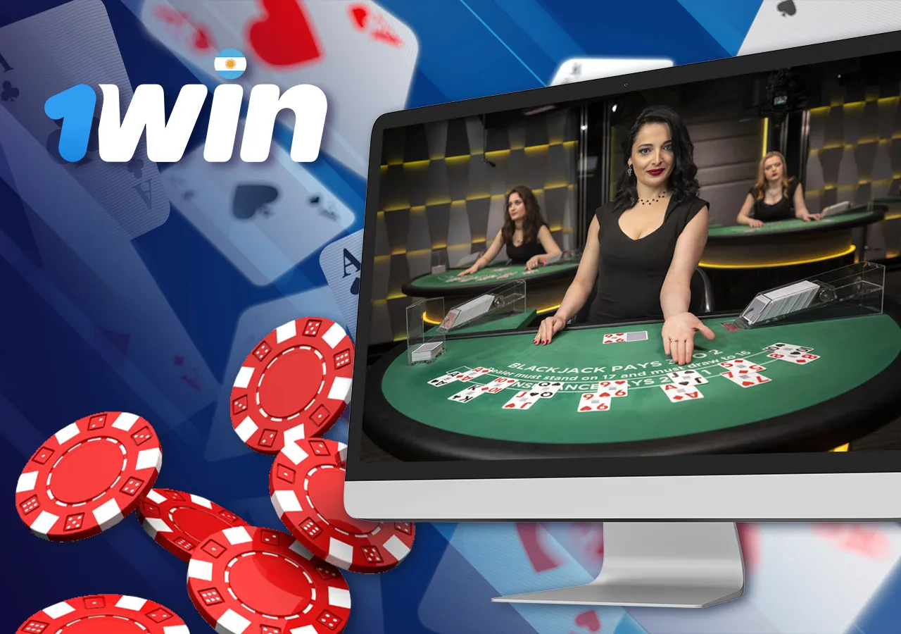 Juega a uno de los juegos de Blackjack más populares en línea en 1Win Casino