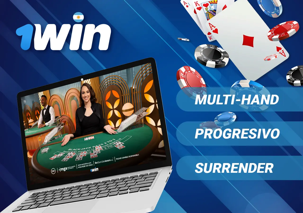 Variedades de Blackjack online