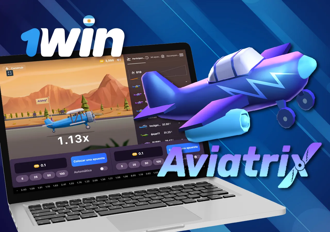 Vuele con 1Win Aviatrix y reciba un generoso bono de bienvenida