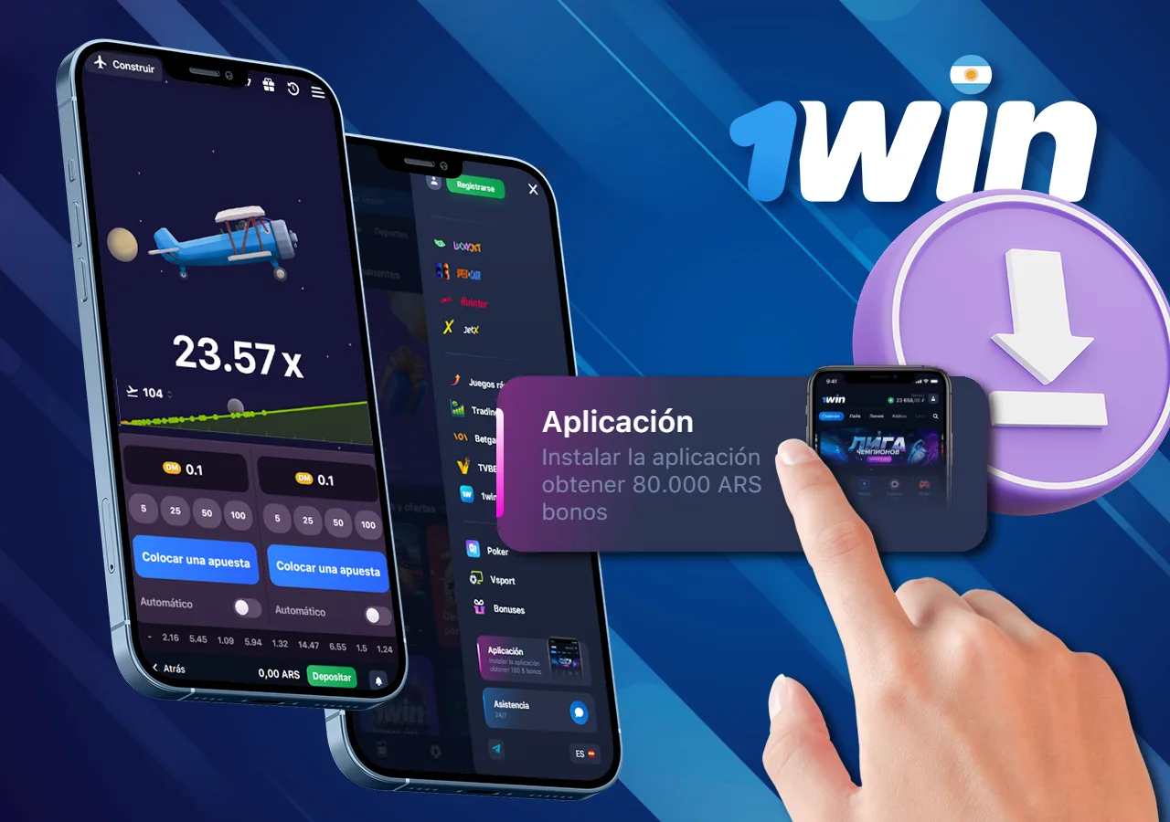 La aplicación móvil gratuita te permite seguir jugando a 1Win Aviatrix en cualquier momento y lugar