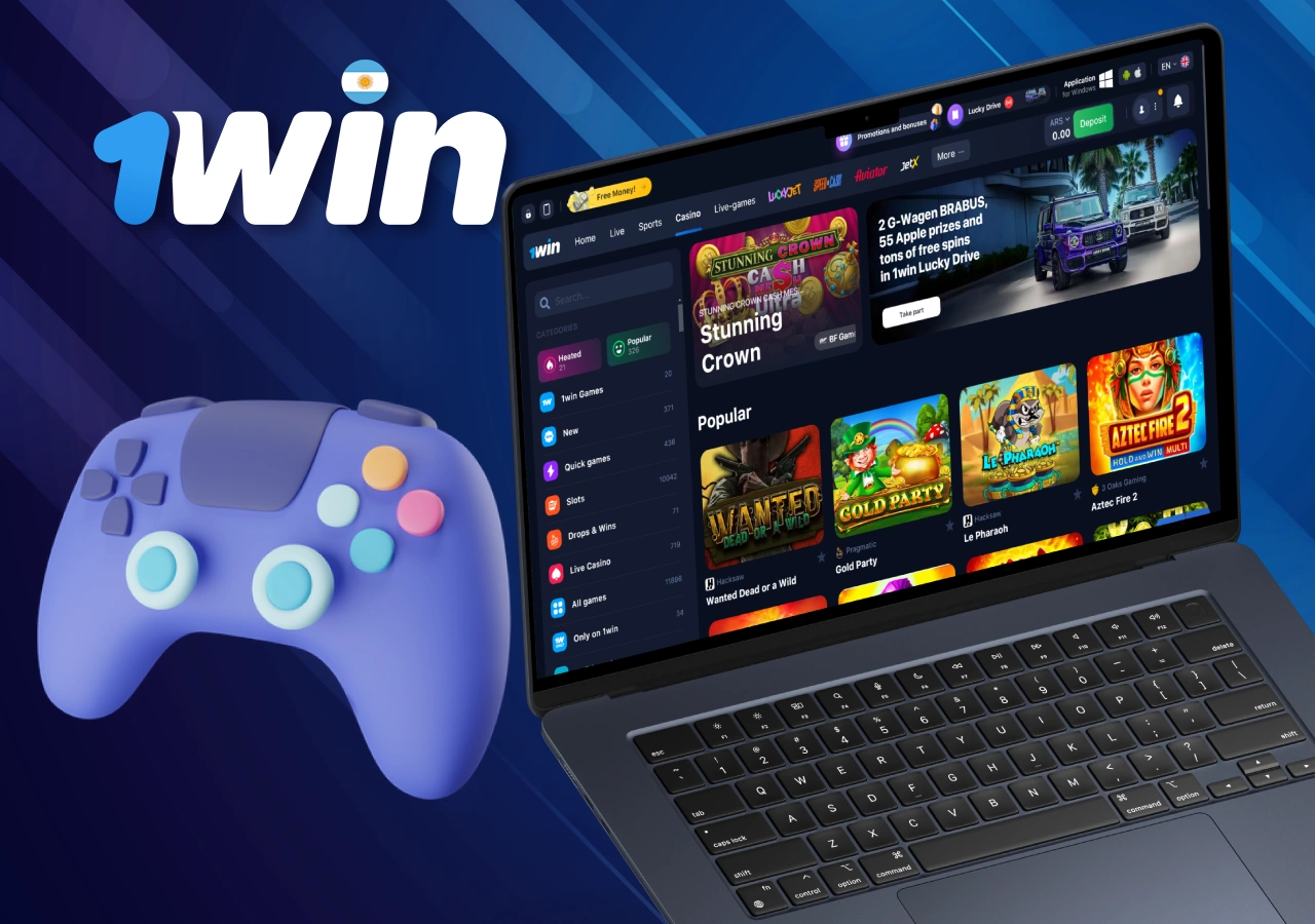Emocionantes juegos de casino en la plataforma de apuestas de 1Win