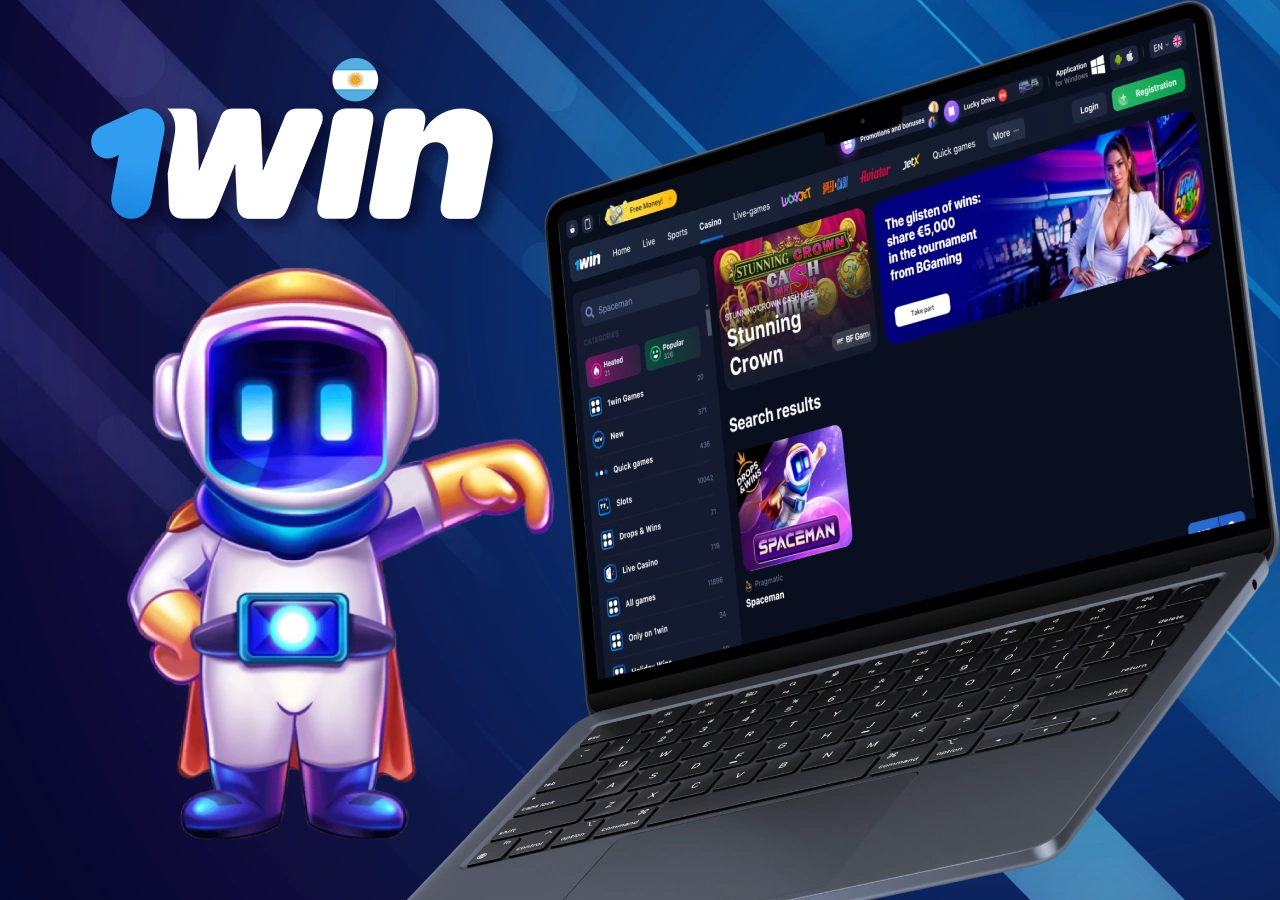 Información sobre el juego de casino Spaceman