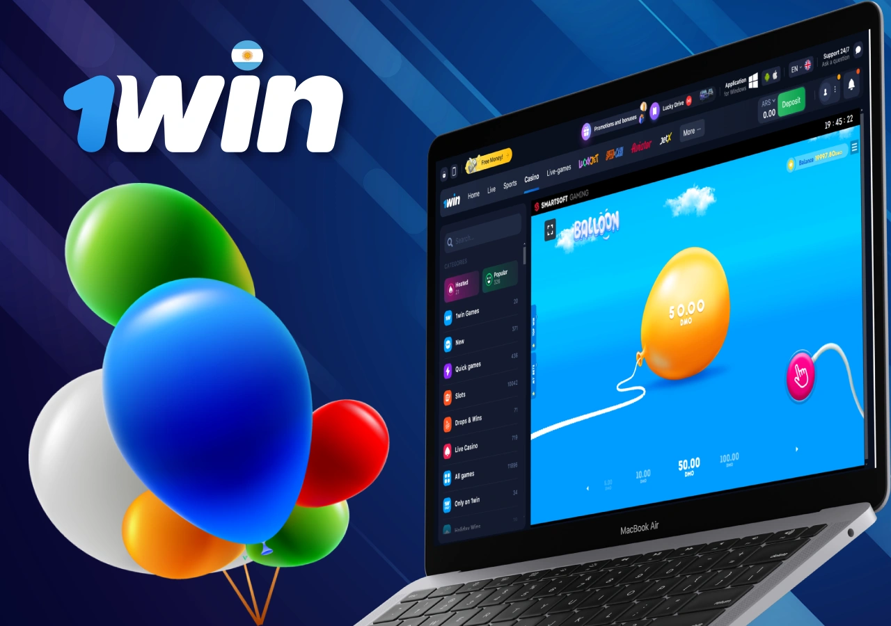 Interfaz del emocionante juego en la plataforma de la casa de apuestas