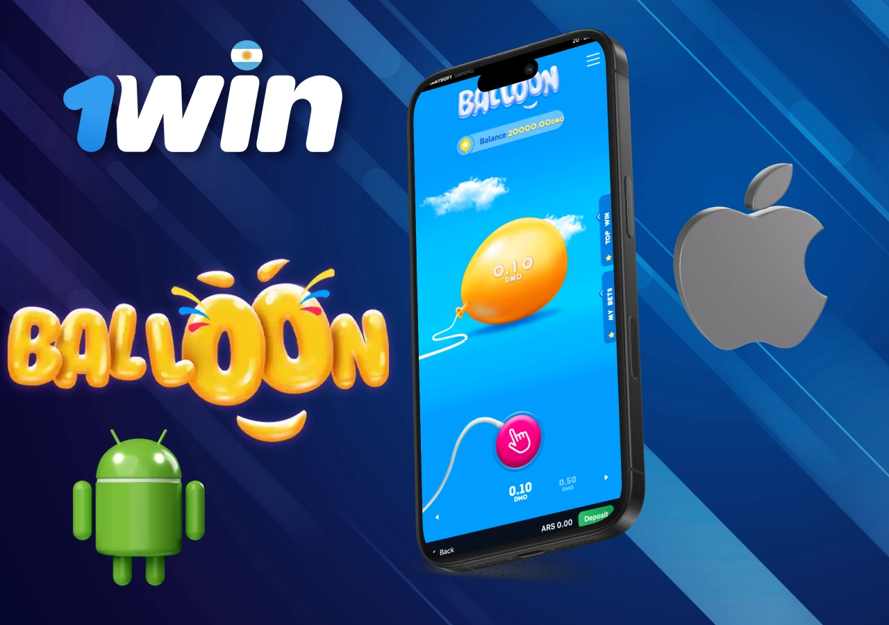 Jugar a Balloon en una cómoda aplicación móvil