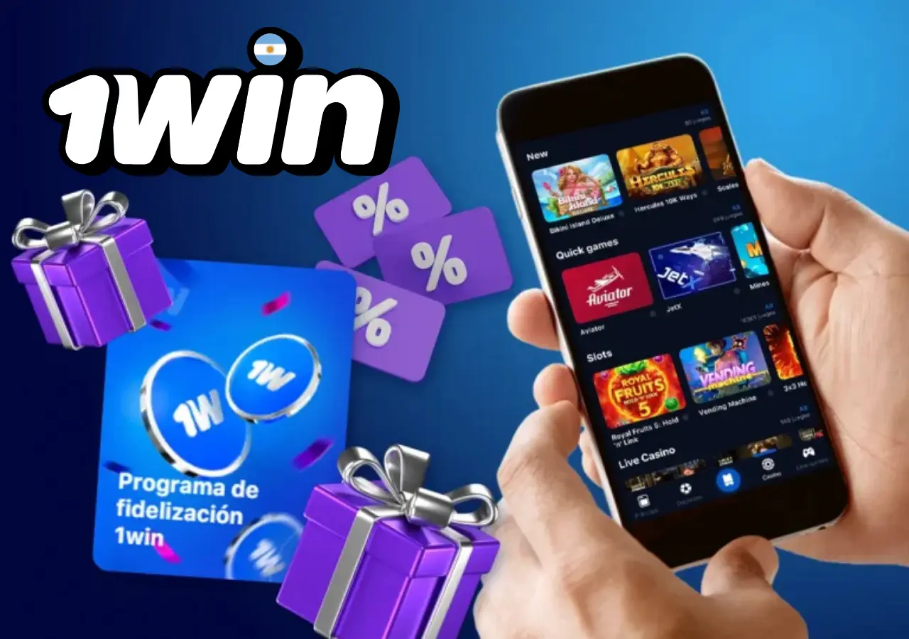 El programa de fidelidad está disponible en 1win casino Argentina