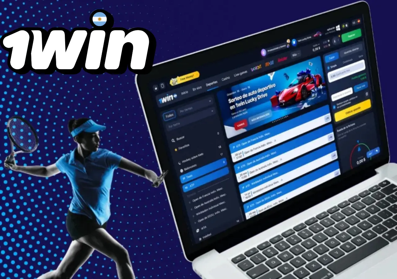 1Win Apuestas en competiciones de tenis
